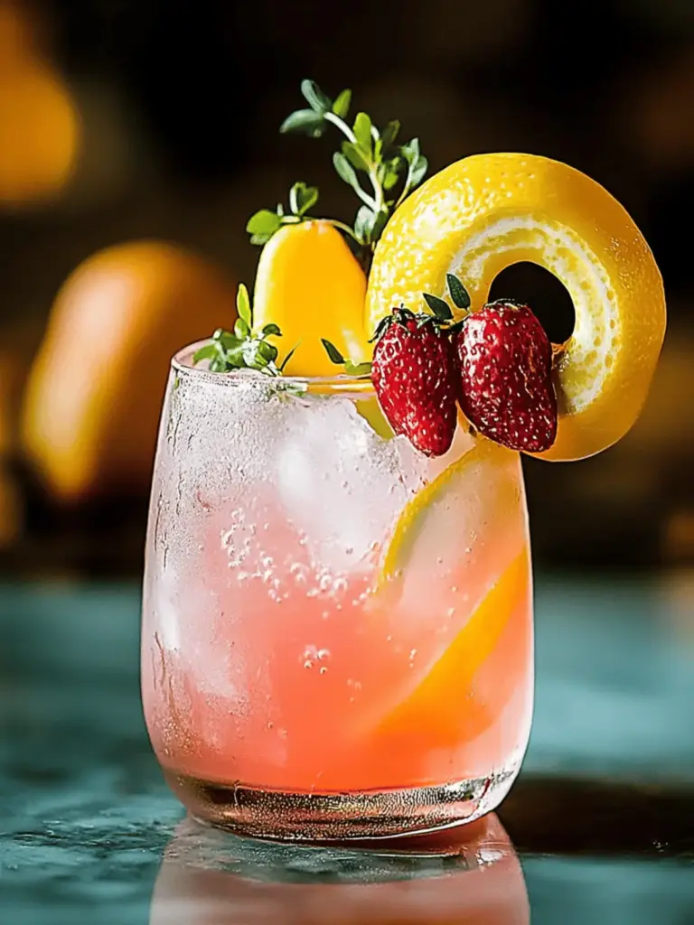 Pink Flamingo Cocktail