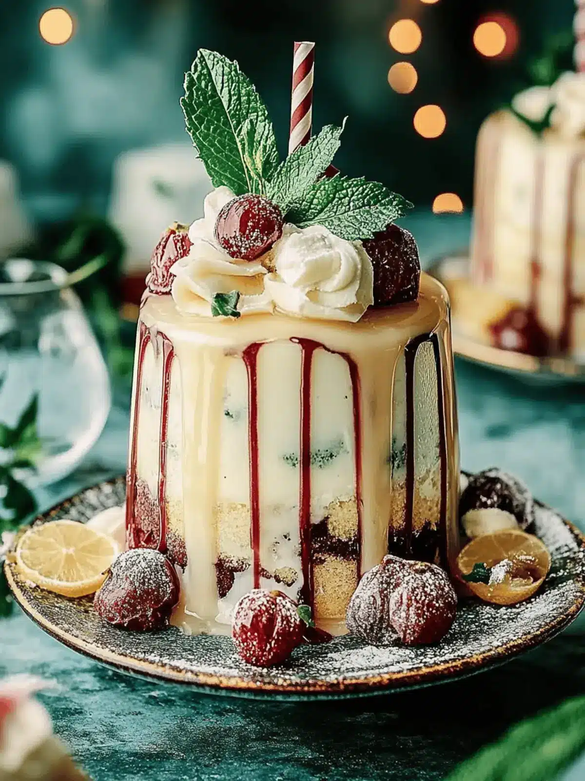 Weihnachtstorte backen