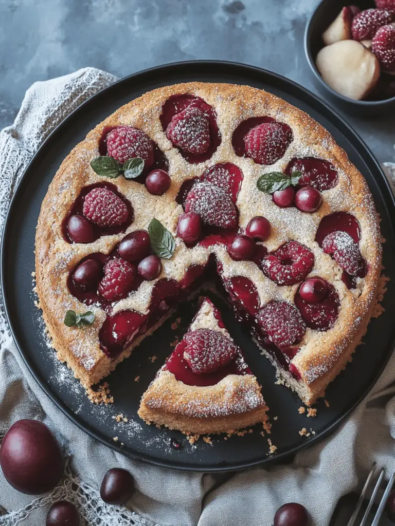 Einfacher Pflaumenkuchen