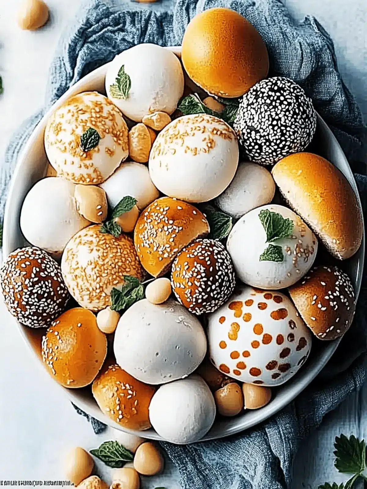 Mini-Brezeln mit Zwiebel-Dip