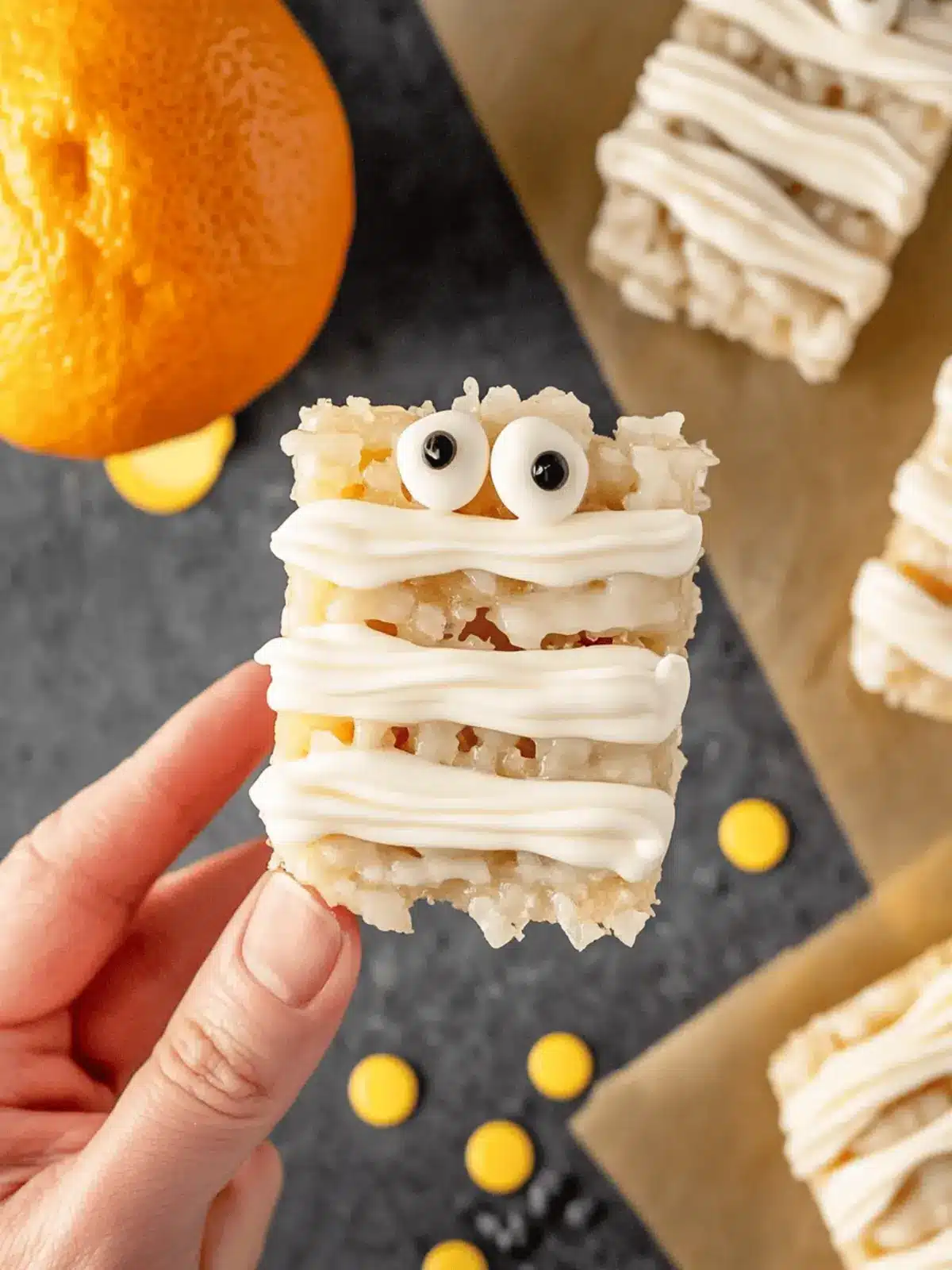 Mummy Krispies Treats - Mumien Krispievergnügen