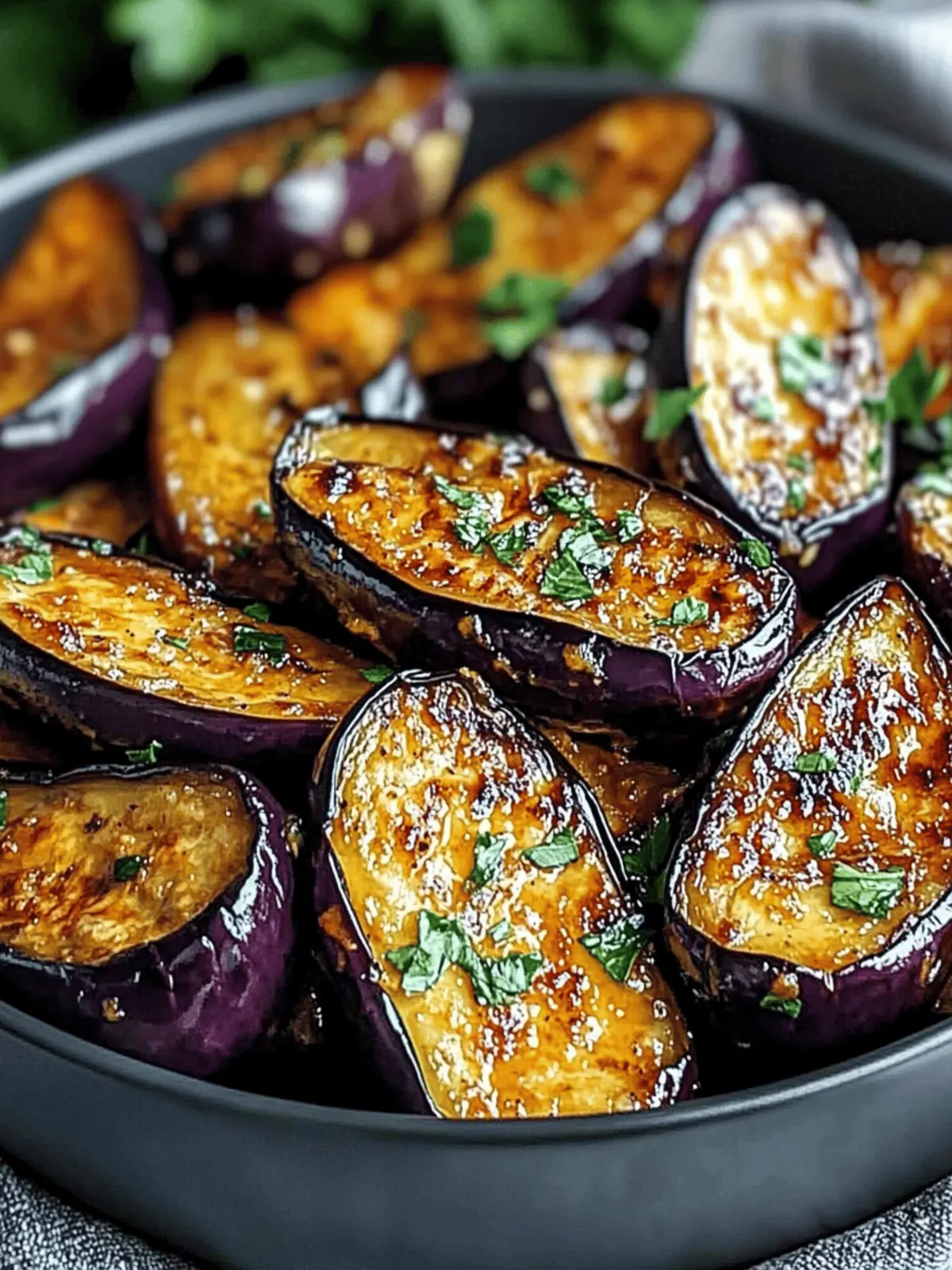 Low Carb Aubergine Heißluftfritteuse