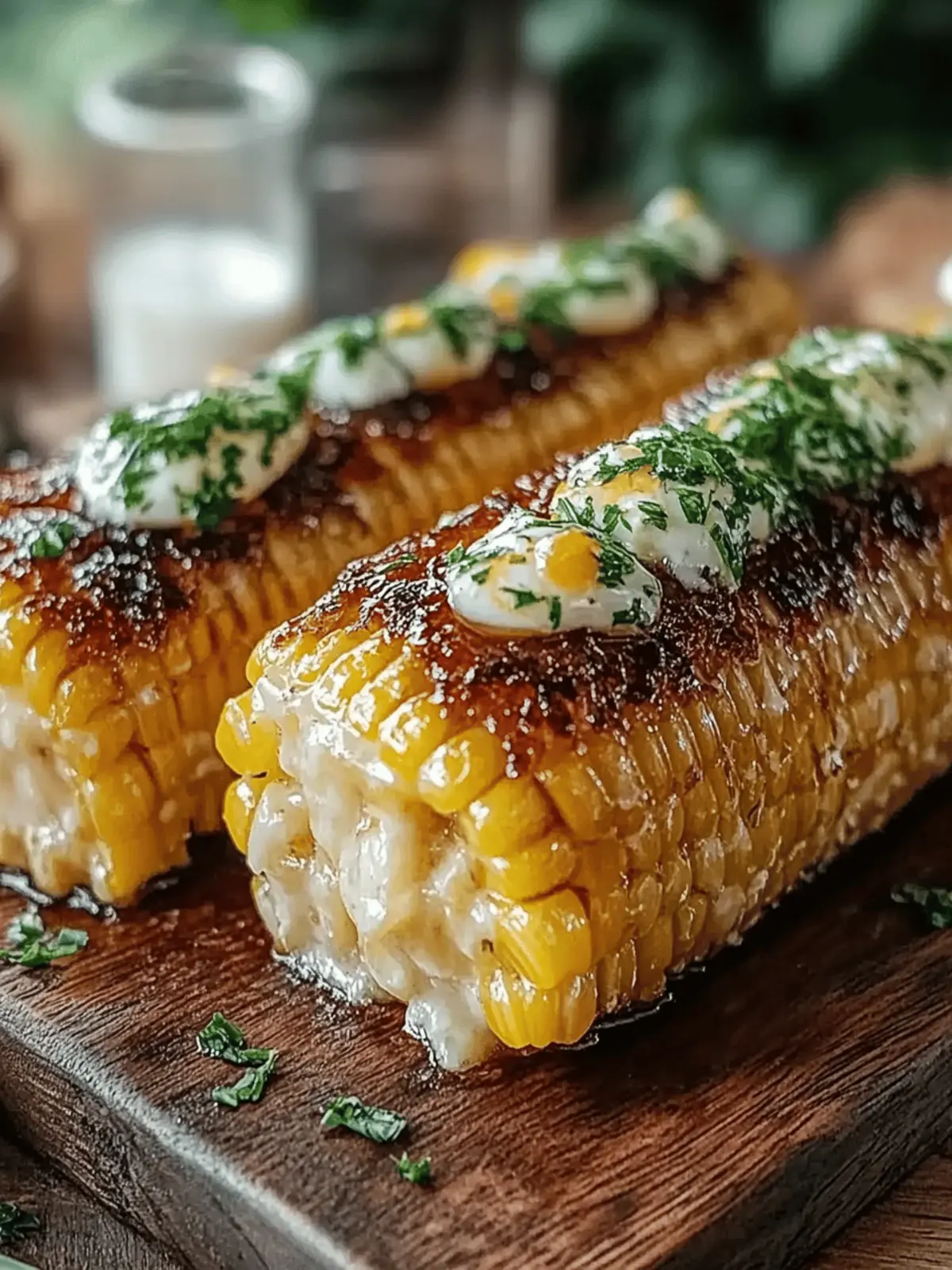 Honigbutter gebackene Maisrippchen