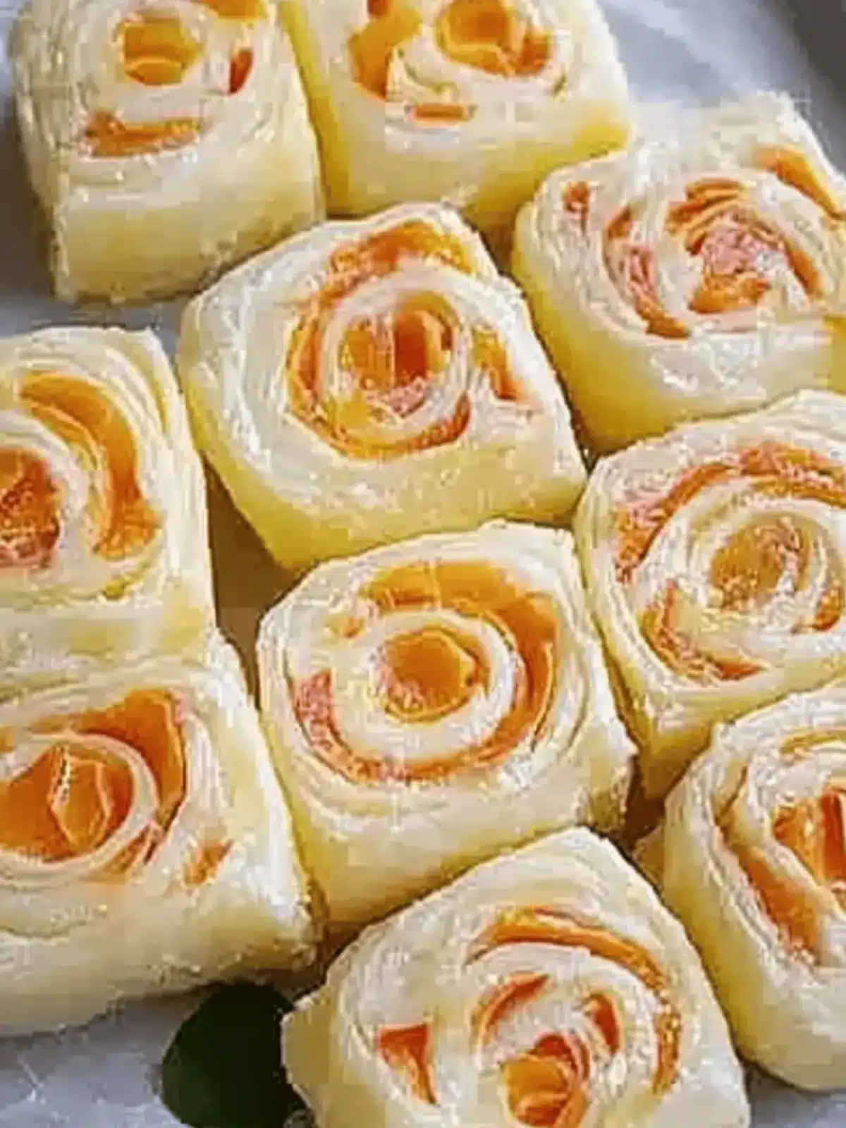 Frischkäse-Röllchen