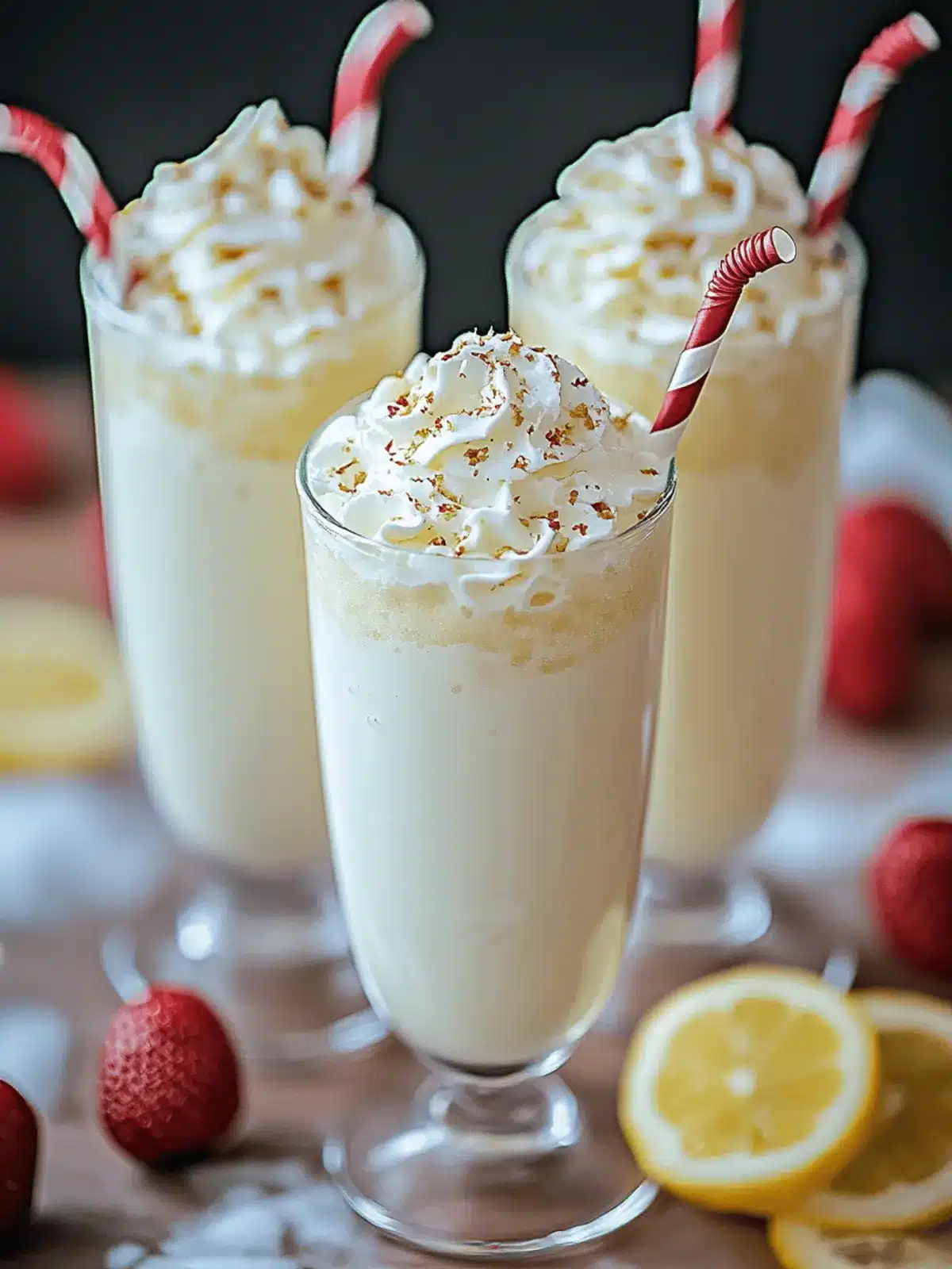 Festlicher Pfefferminz Weihnachtsfloat