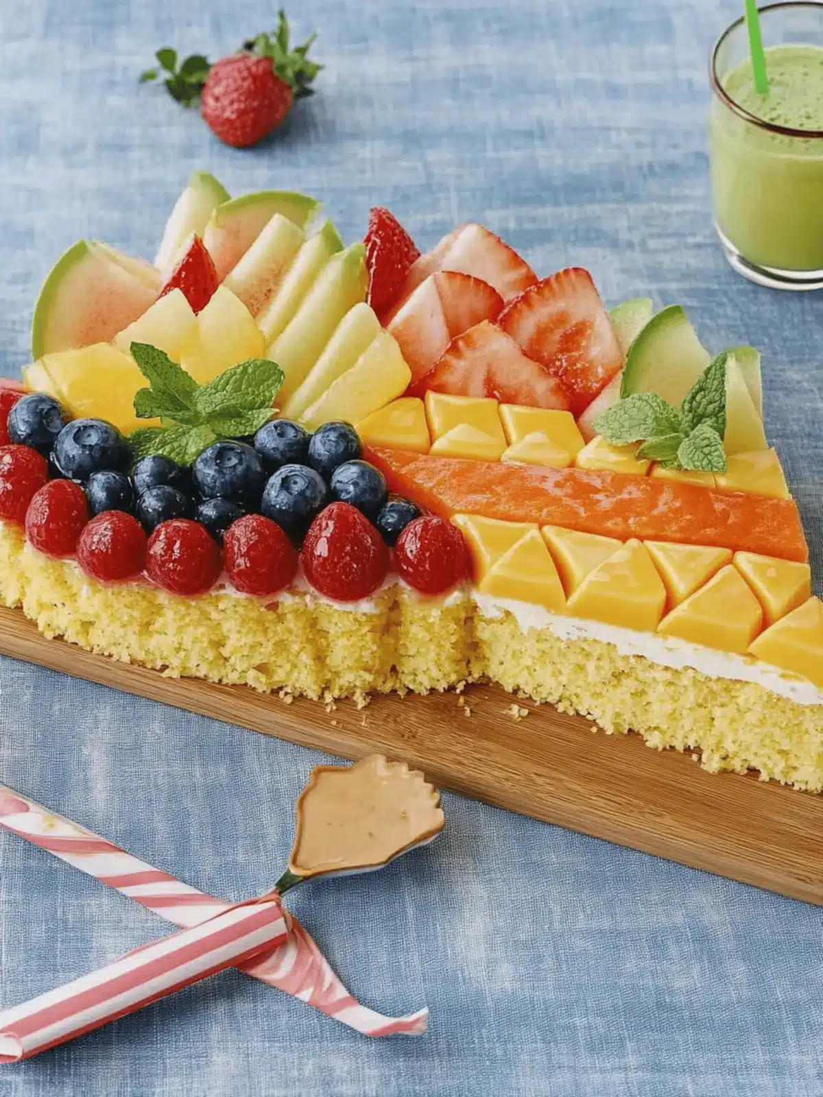 Obstkuchen zum Schulanfang