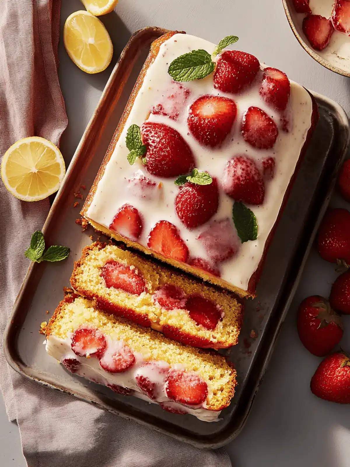 Erdbeer-Pfundkuchen – ein fruchtiger Klassiker mit sommerlichem Charme