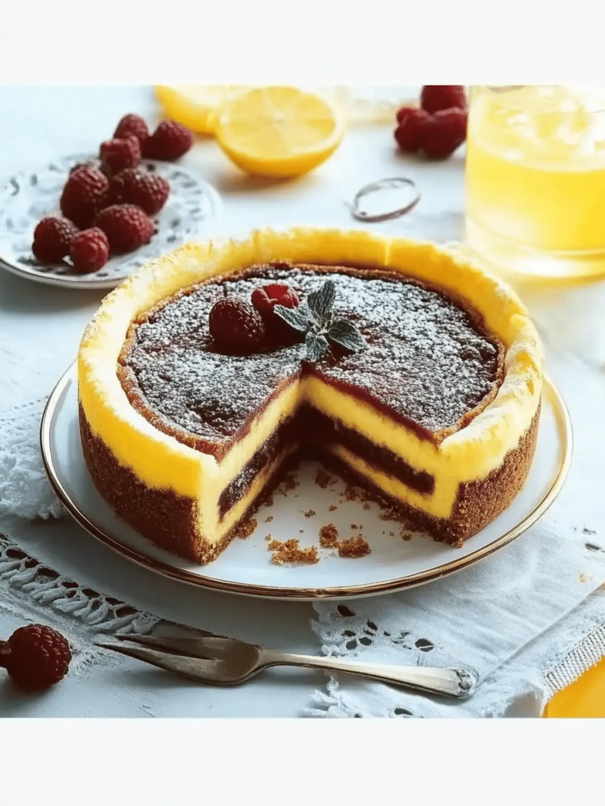 Pflaumen Grießkuchen