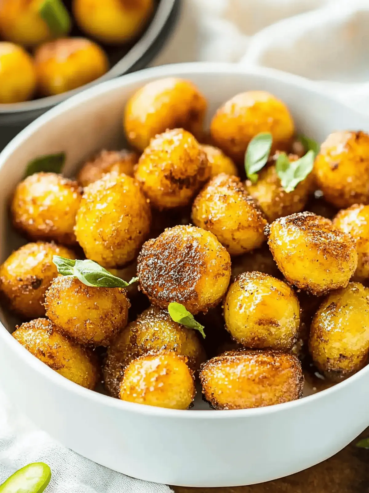 Gebratene Gnocchi aus der Heißluftfritteuse