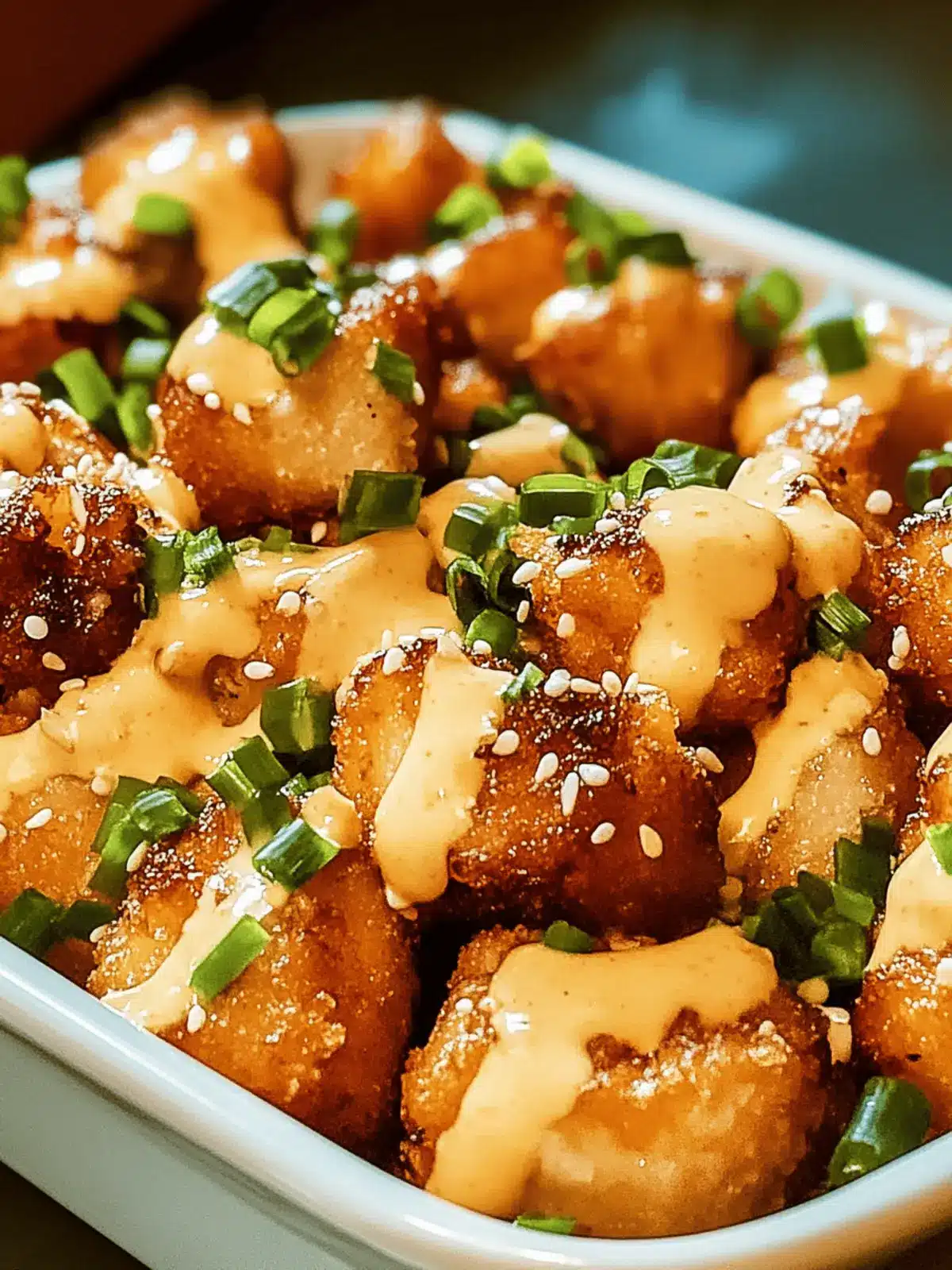 Bang Bang Hühnchen Auflauf