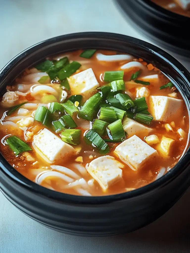 Wärmendes Kimchi Jjigae