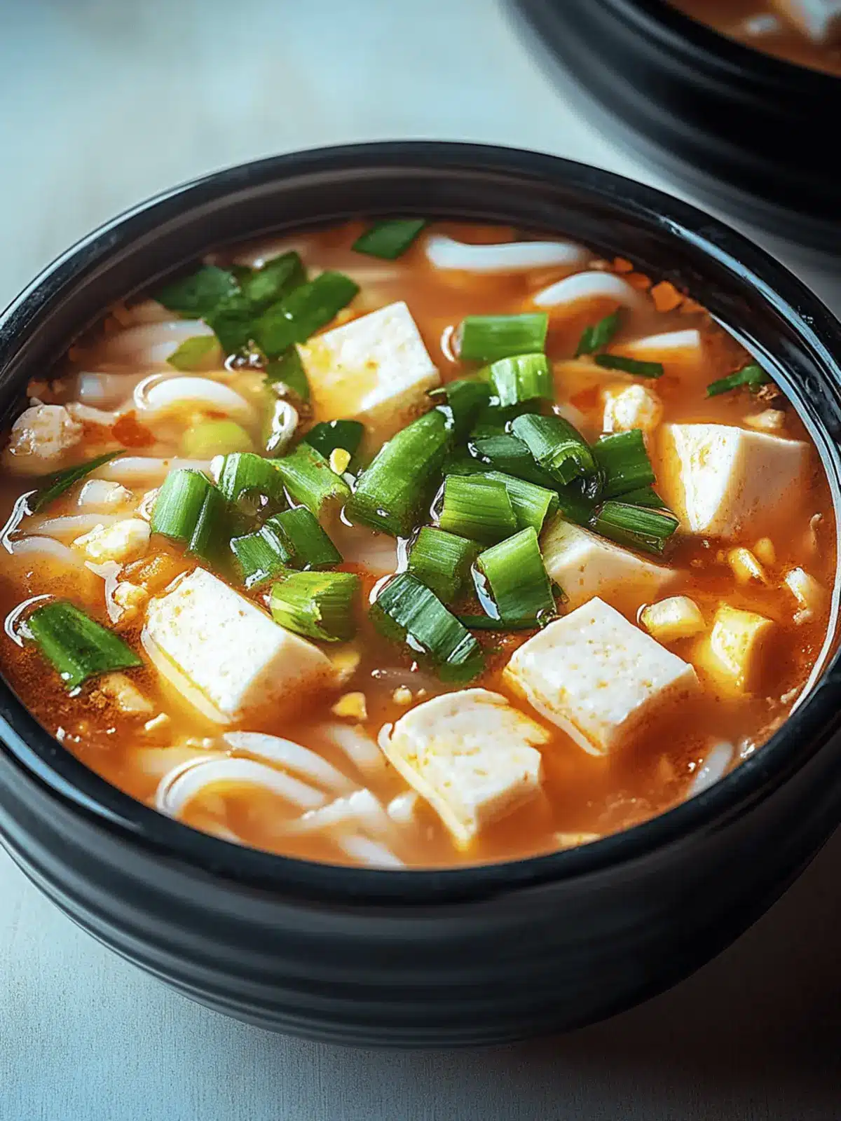 Wärmendes Kimchi Jjigae