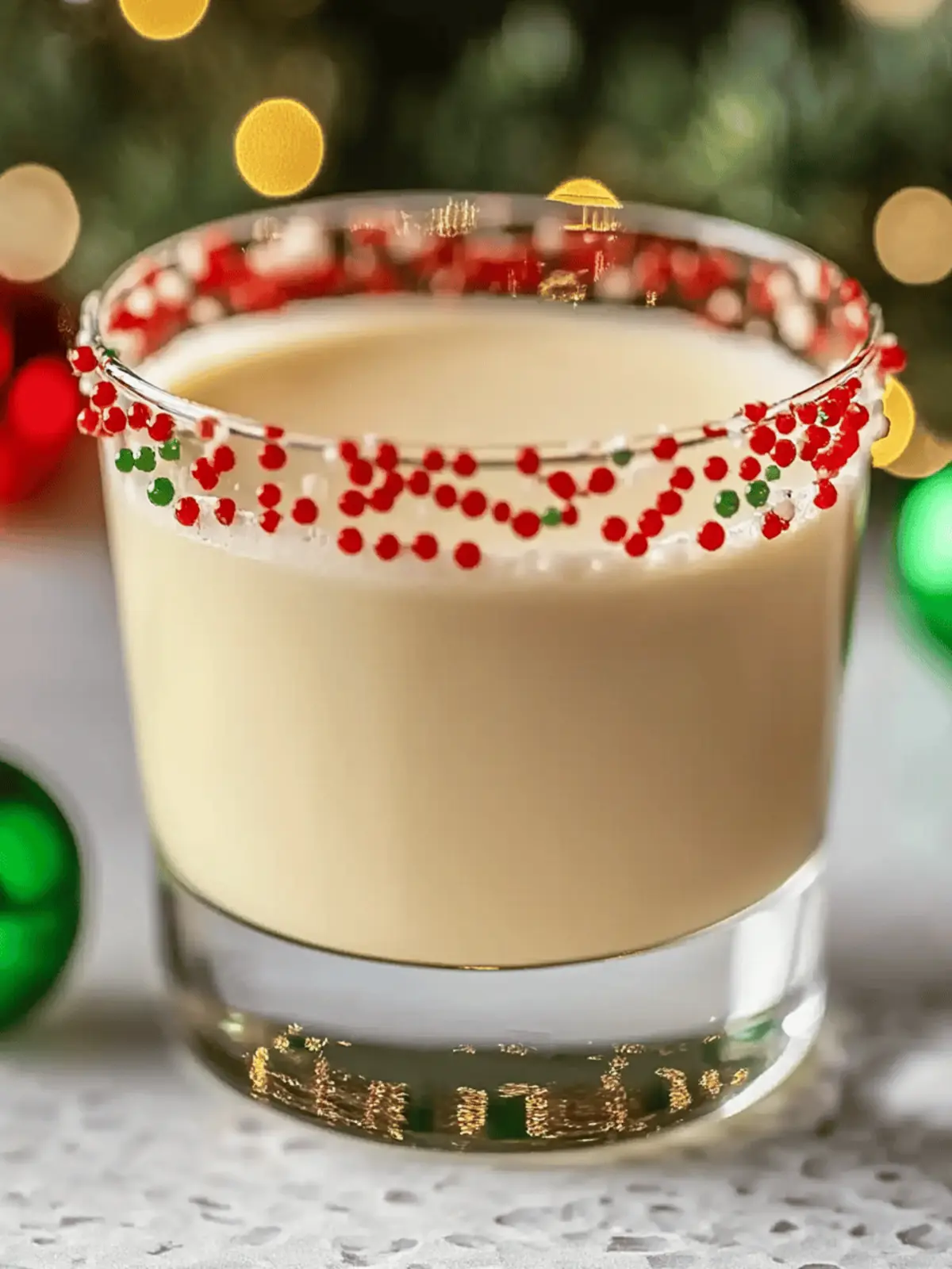 Weihnachtszuckerplätzchen-Shots