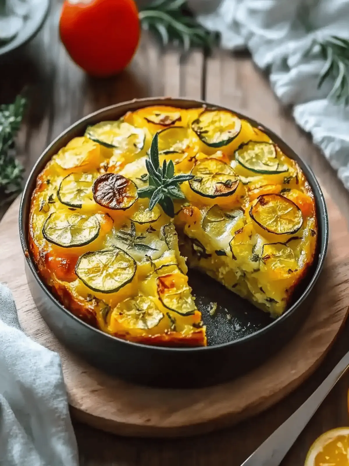 Zucchini-Kartoffel-Auflauf