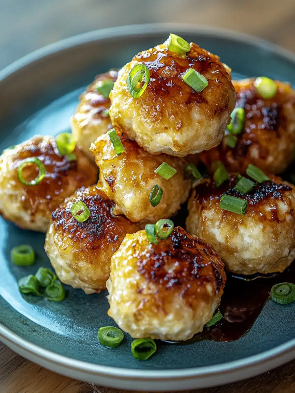 Luftfritteuse Feuerwerks-Hühnchen Fleischbällchen