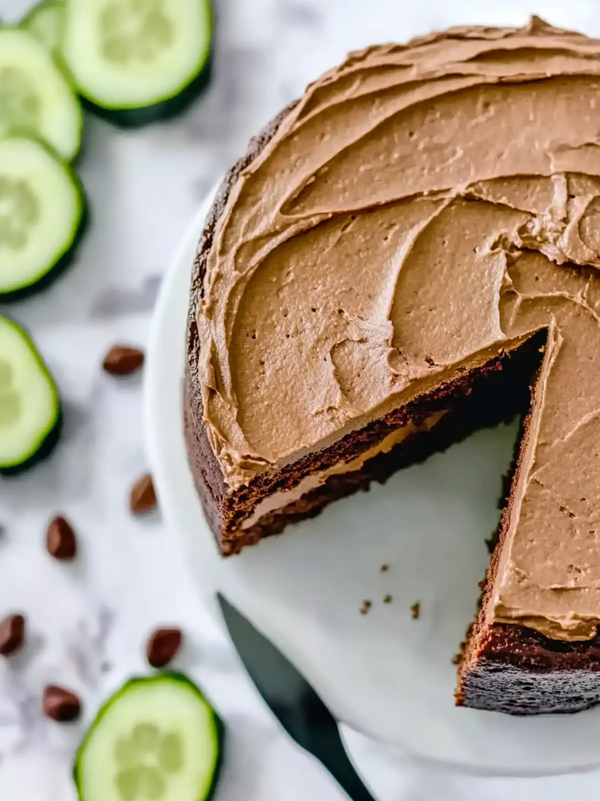 Datierte gesüßte Schokoladenschichttorte