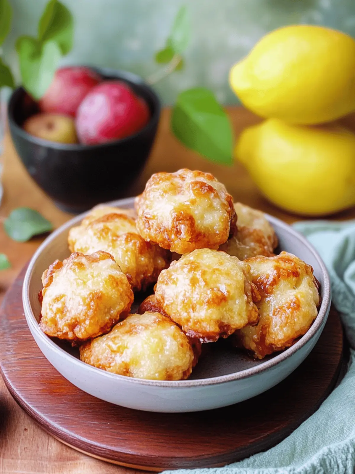 Apfelküchle aus der Heißluftfritteuse