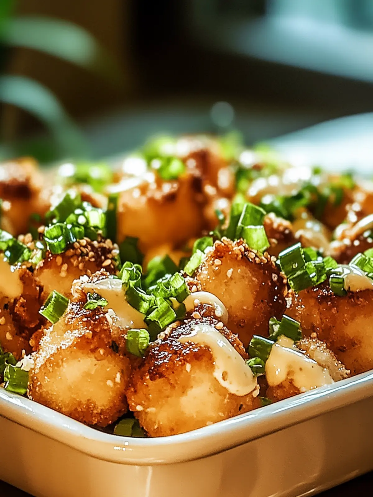 Bang Bang Hähnchen Auflauf