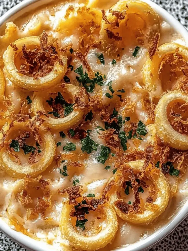 Käse-Spätzle-Gratin mit gerösteten Zwiebeln