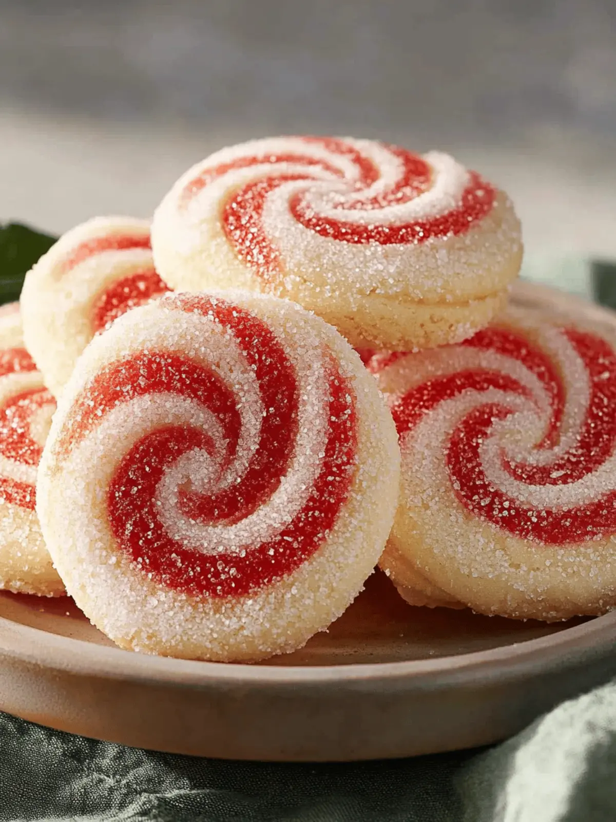 Himmlische spiralkekse