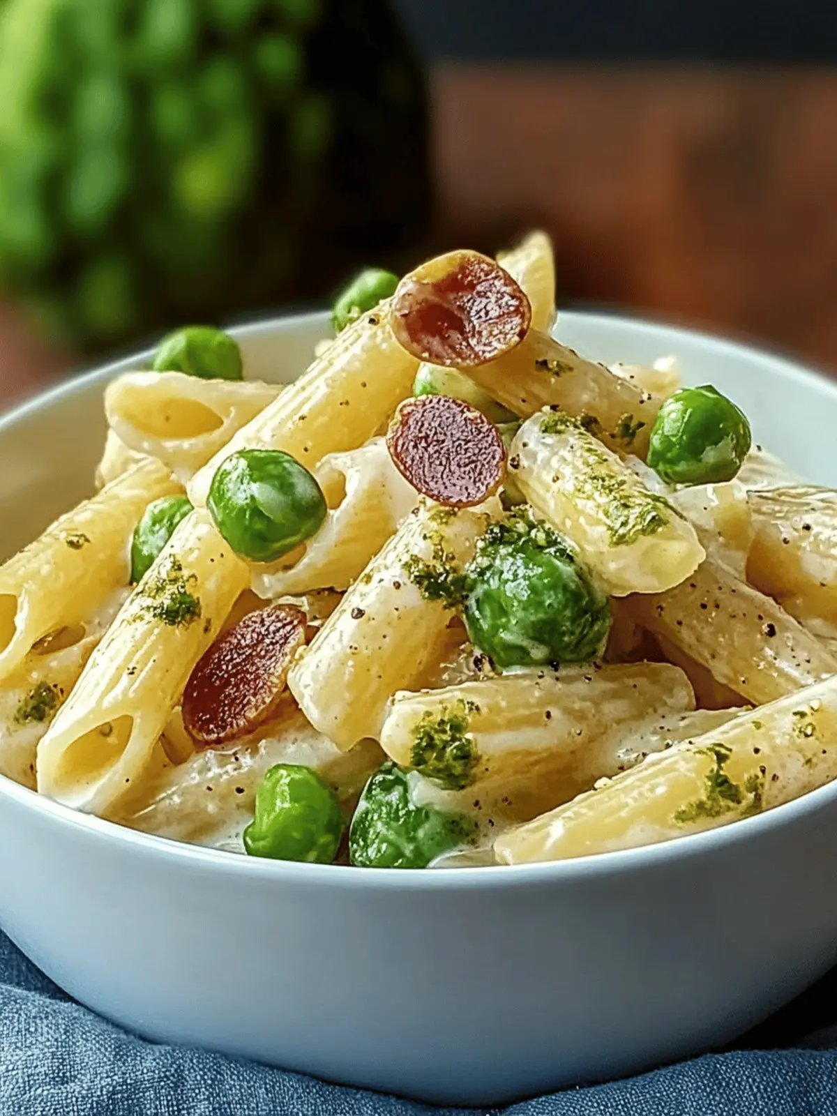 Rosenkohl Pasta mit Speck