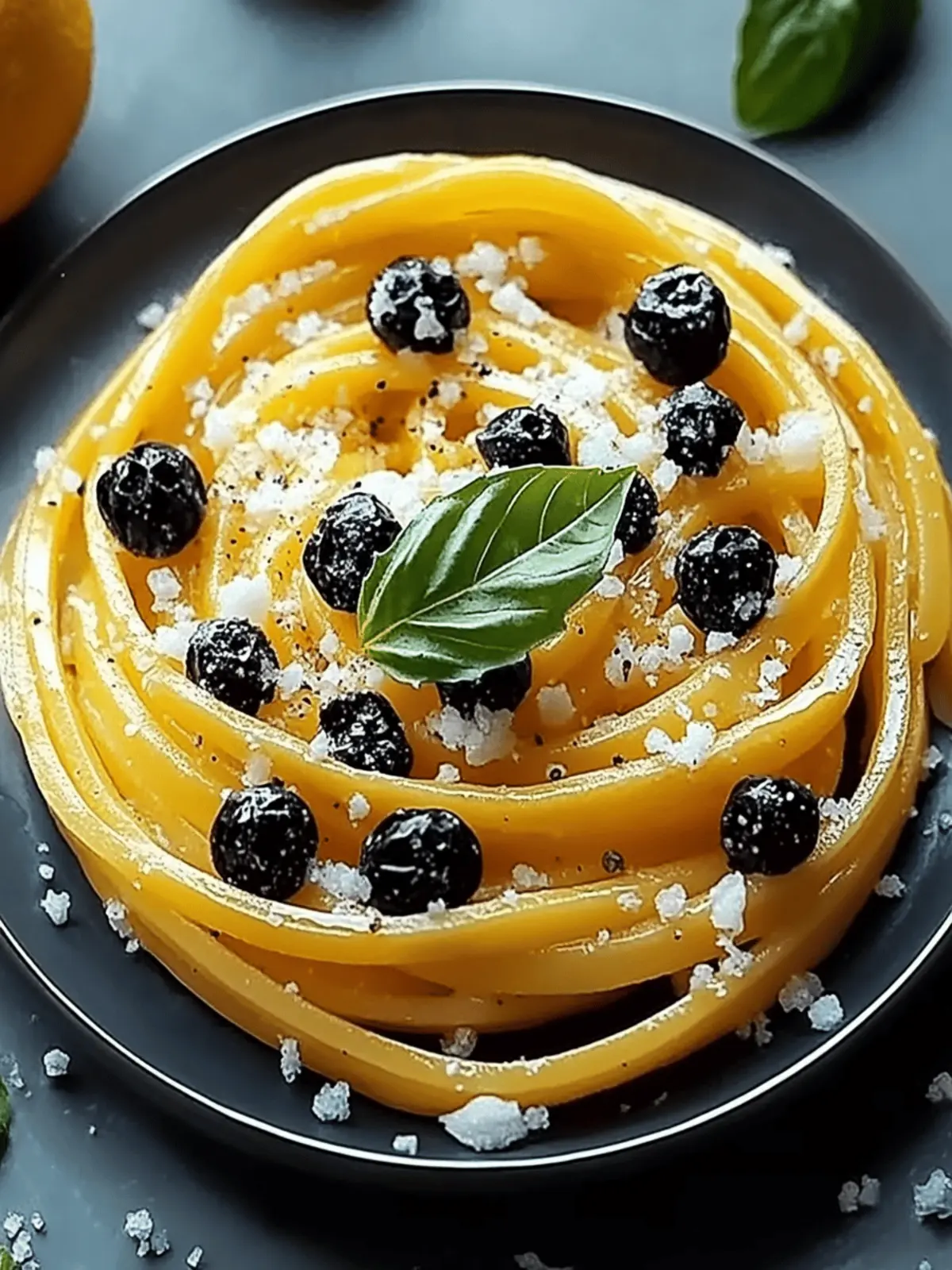 Kürbispasta mit Feta