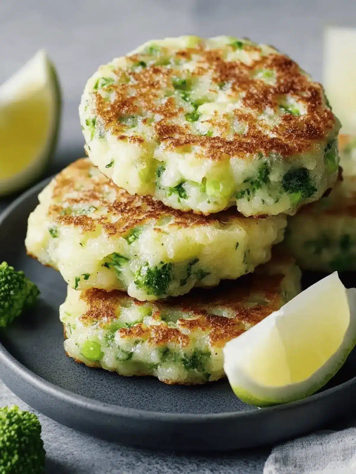 Vegane Brokkoli-Puffer