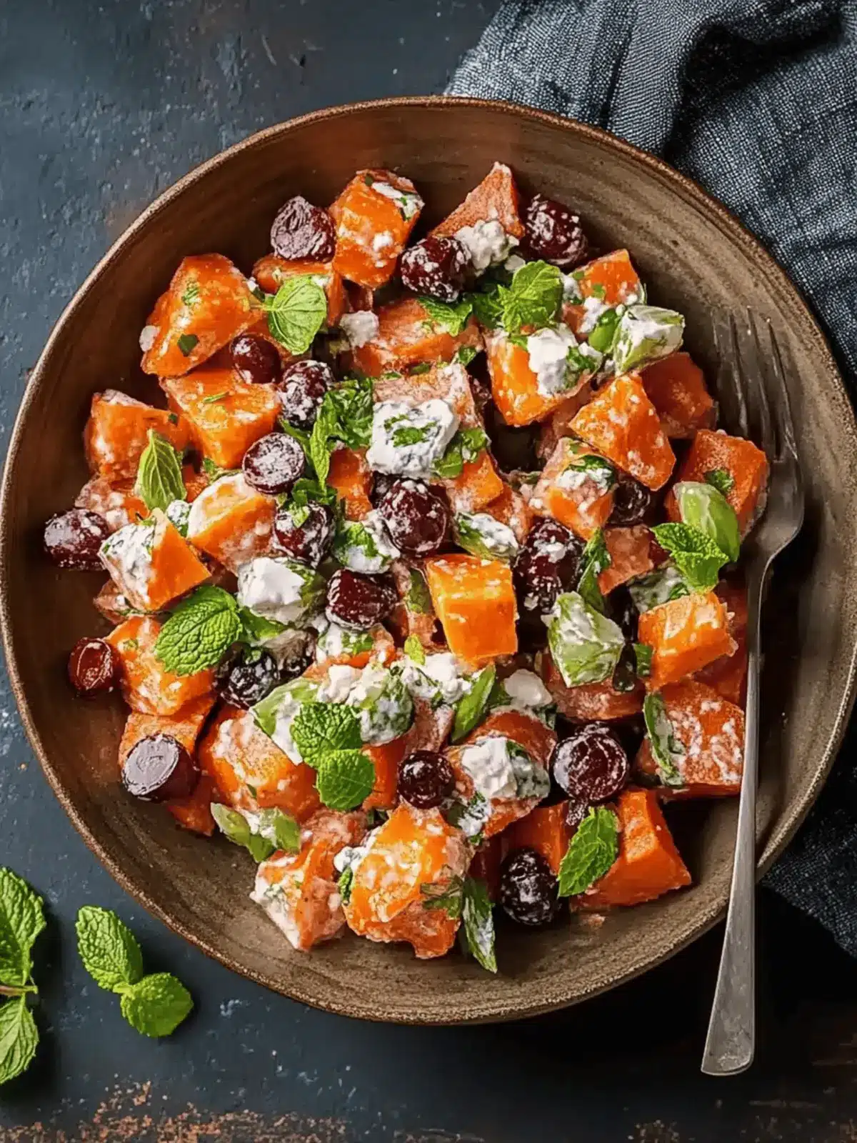 Mexikanischer Süßkartoffelsalat