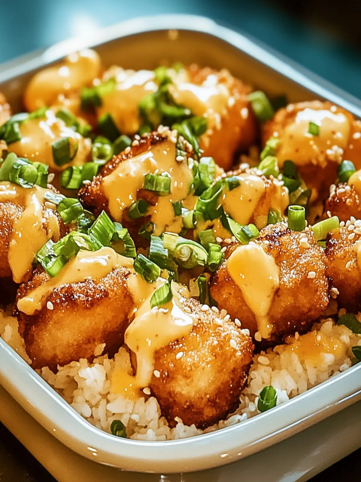 Bang Bang Hühnchen Auflauf