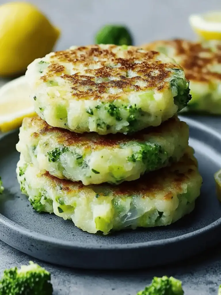 Vegane Brokkoli-Puffer