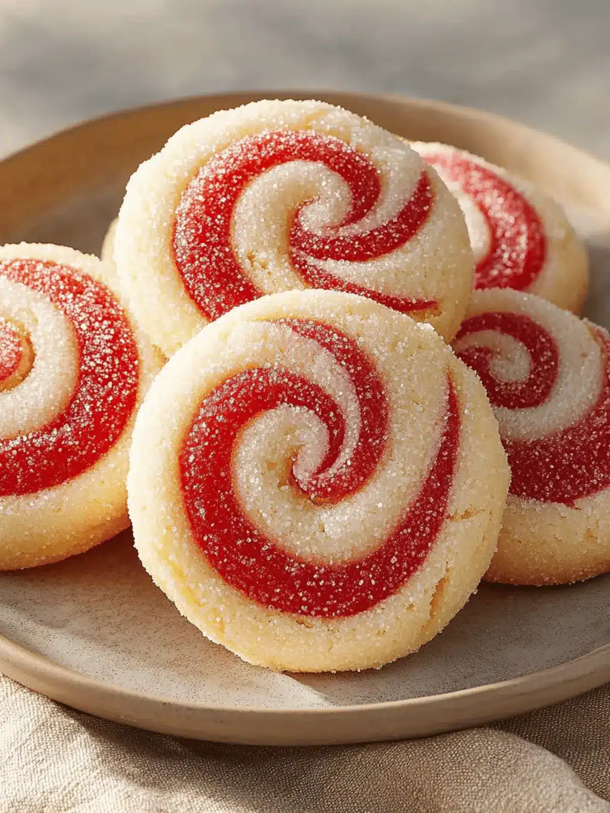 Himmlische spiralkekse