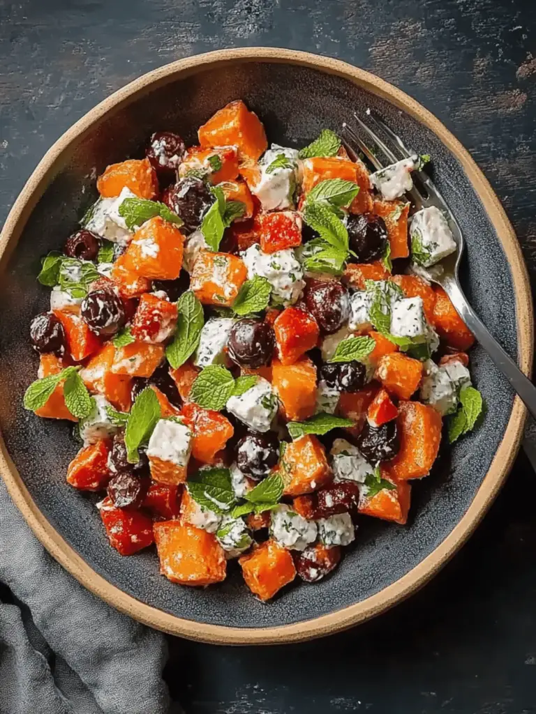 Mexikanischer Süßkartoffelsalat