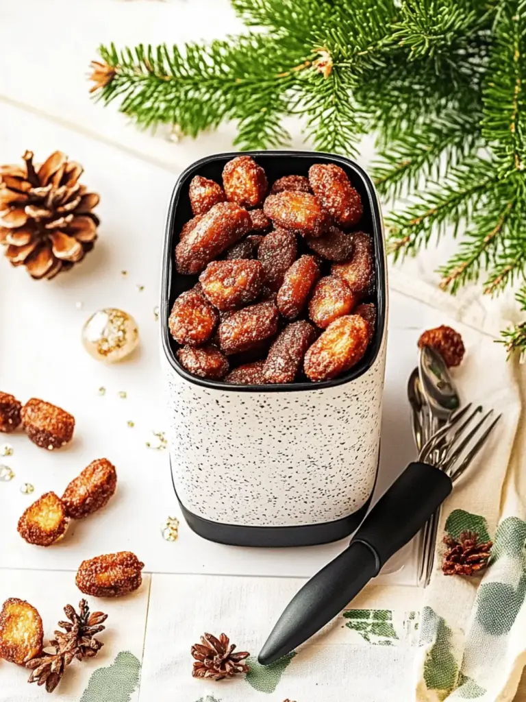 Geröstete Mandeln aus der Heißluftfritteuse