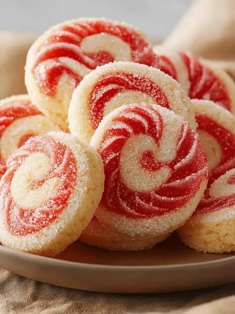 Himmlische spiralkekse