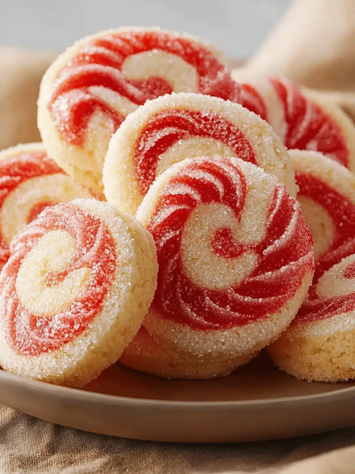 Himmlische spiralkekse