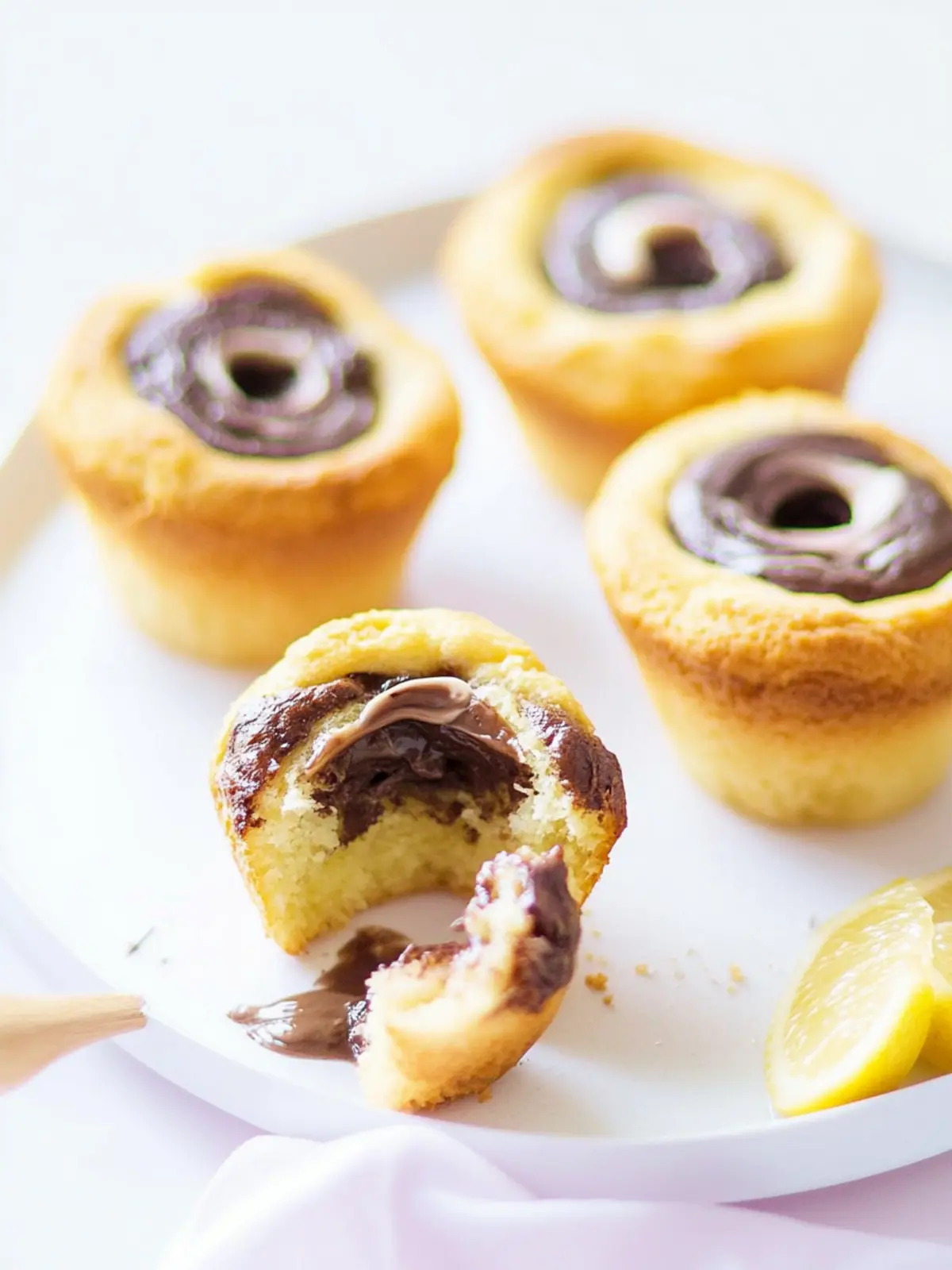 Nutella-Äpfel-Muffins