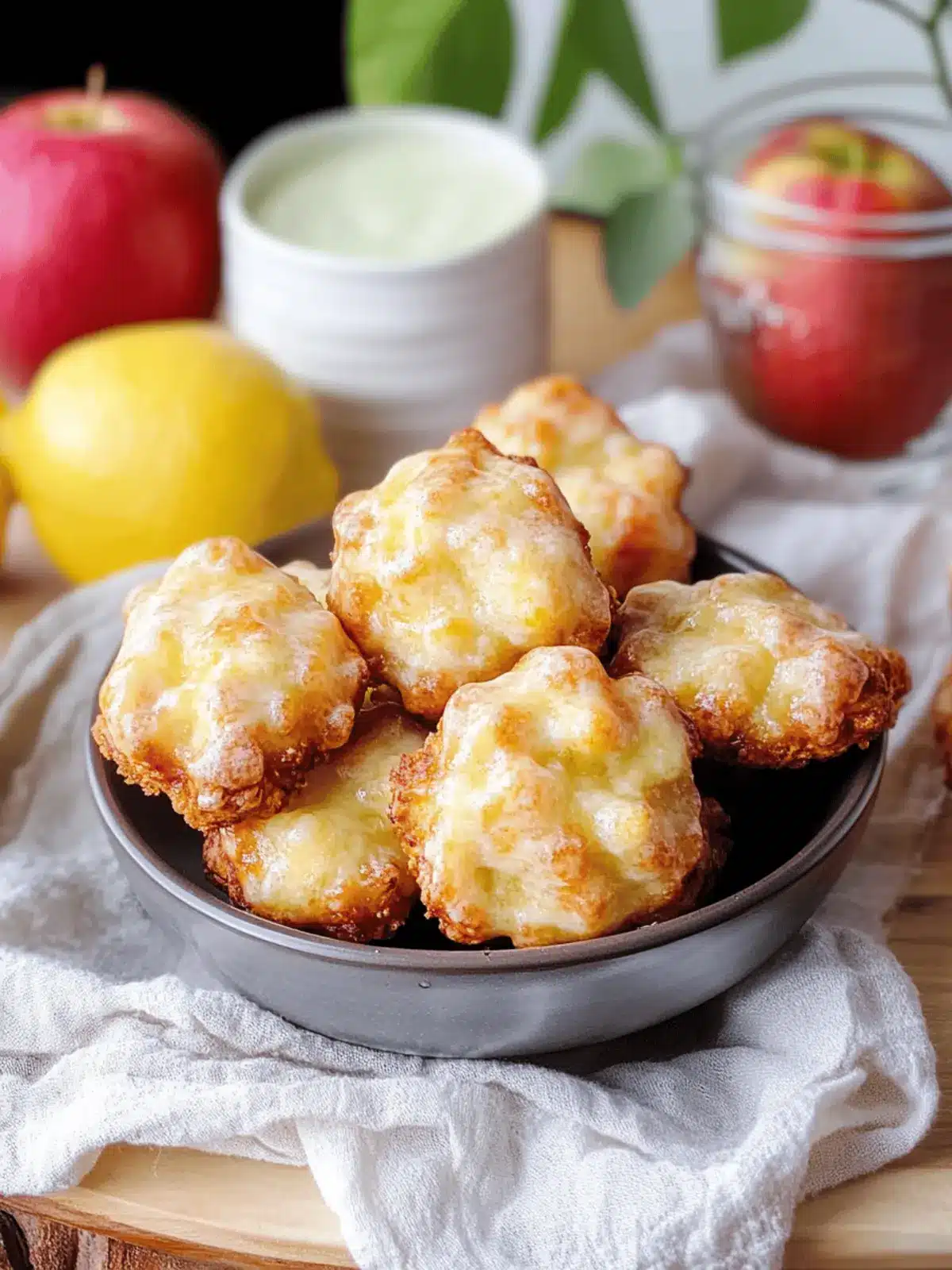 Apfelküchle aus der Heißluftfritteuse