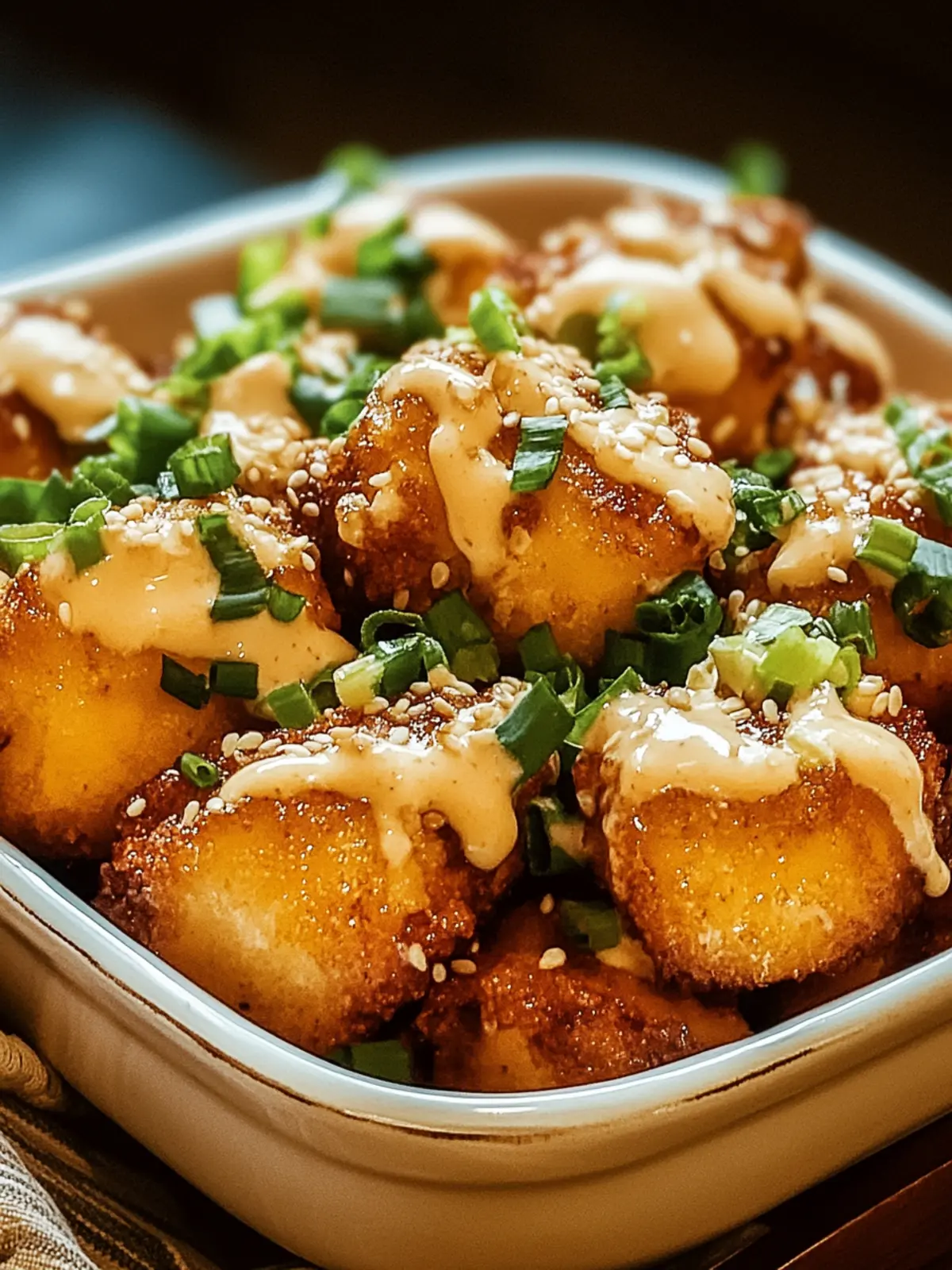 Bang Bang Hühnchen Auflauf