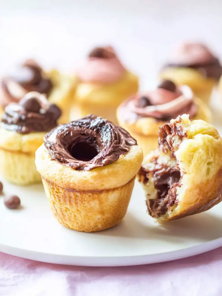 Nutella-Äpfel-Muffins