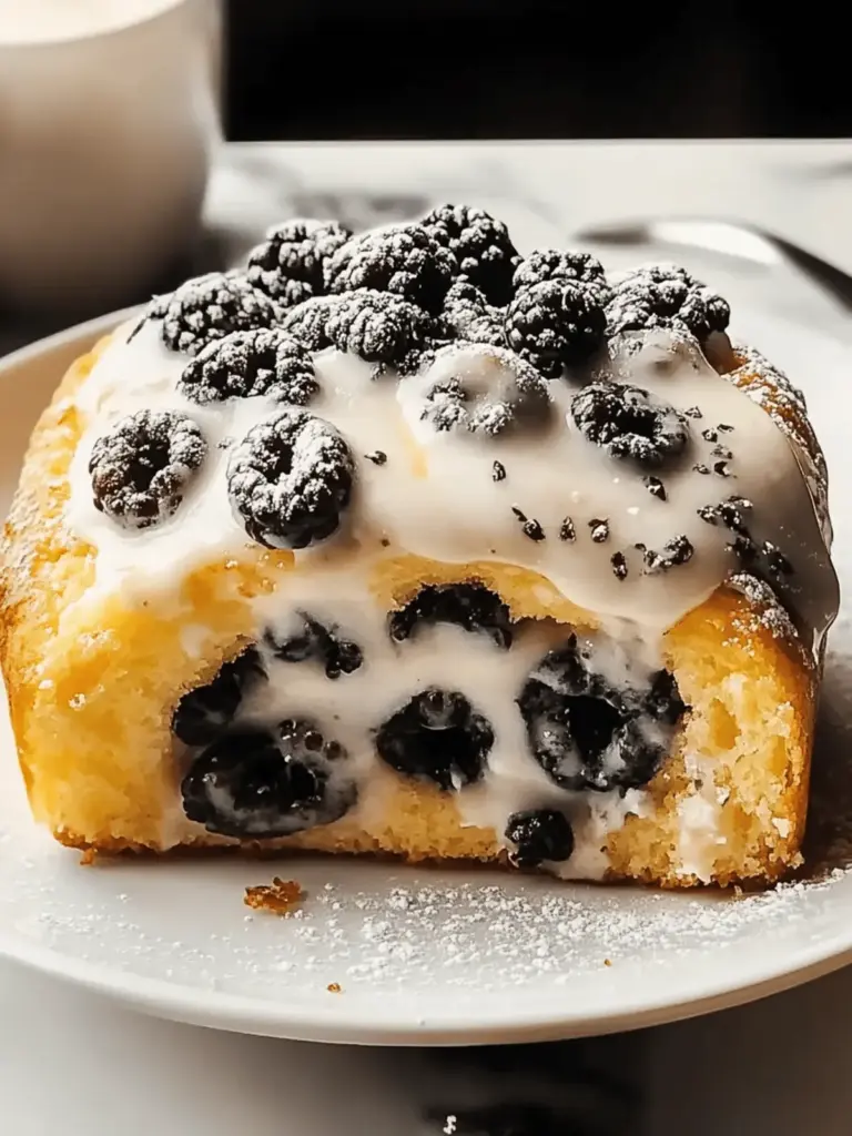 Oreo Zimtschnecken mit Frischkäseglasur