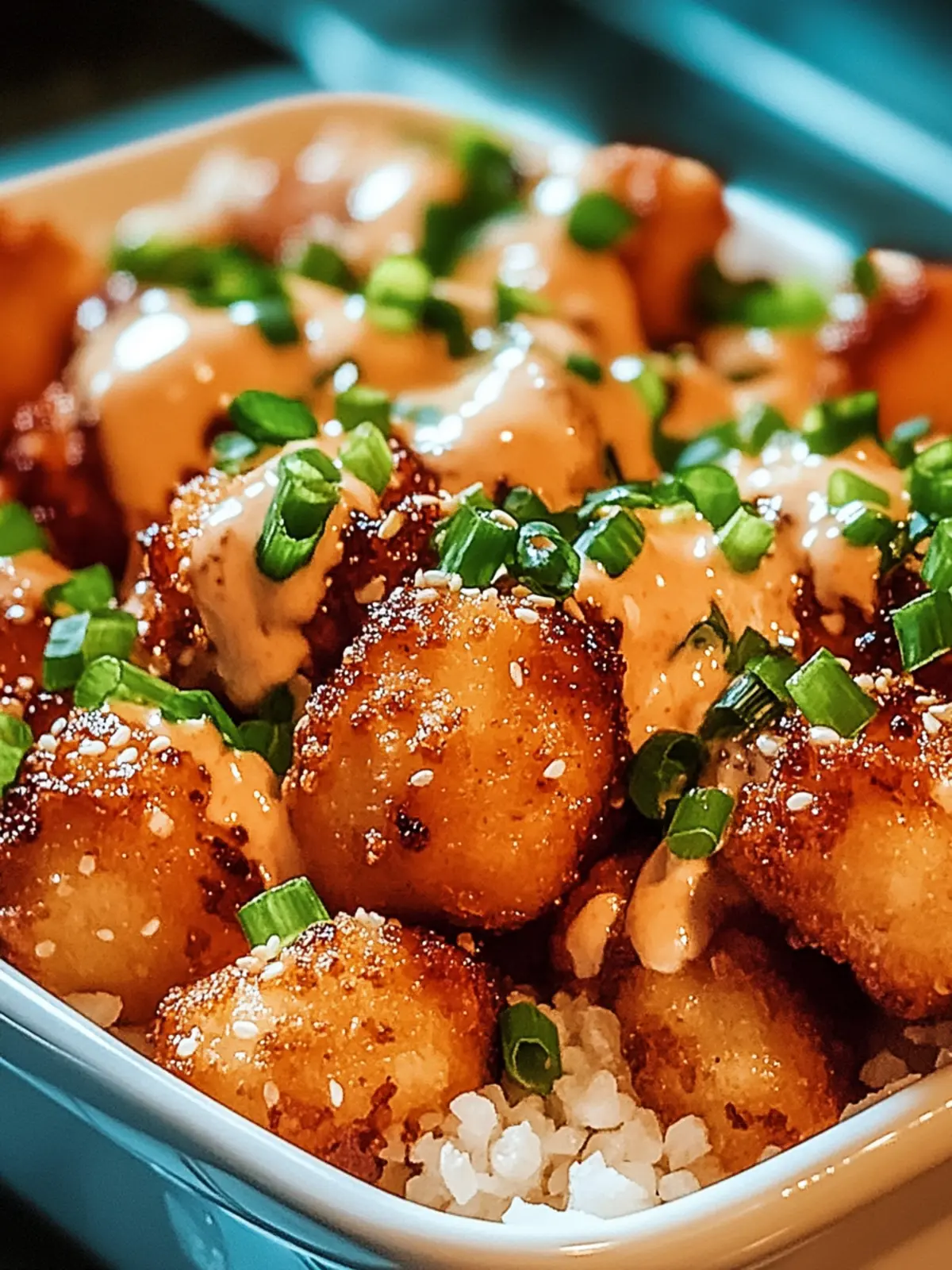 Bang Bang Hähnchen Auflauf