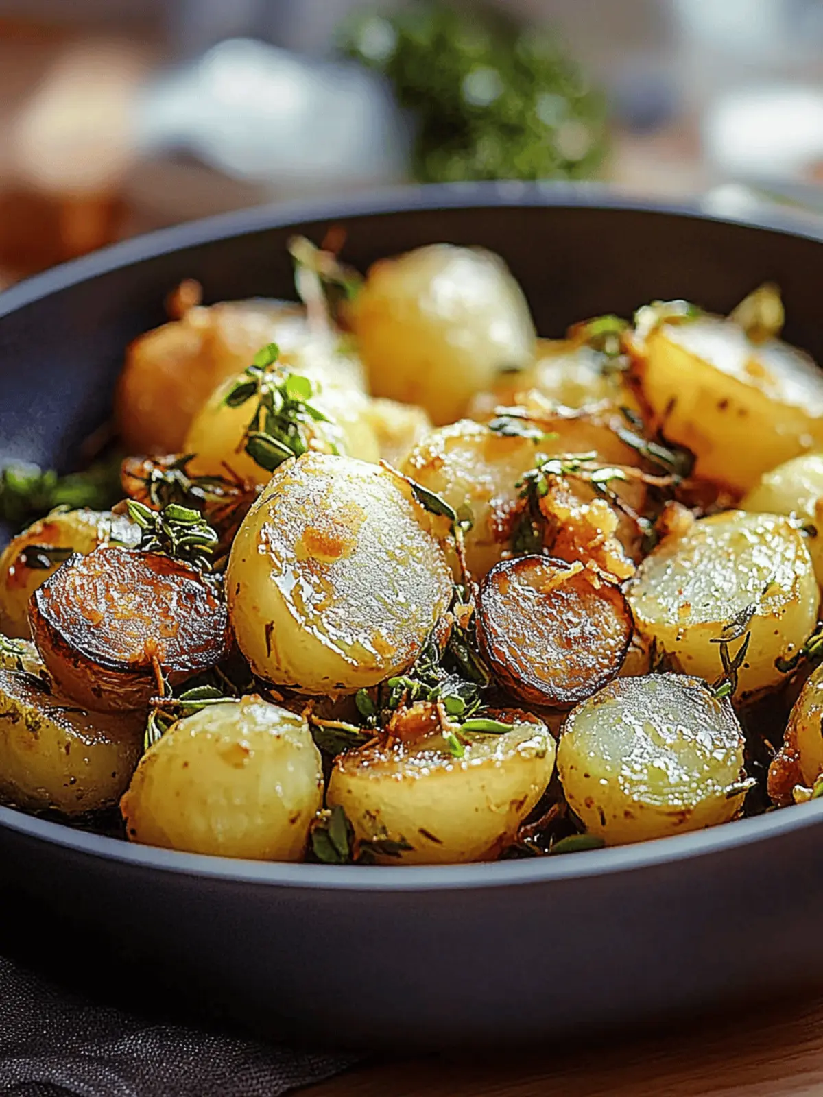 Rosenkohl und Kartoffelpfanne