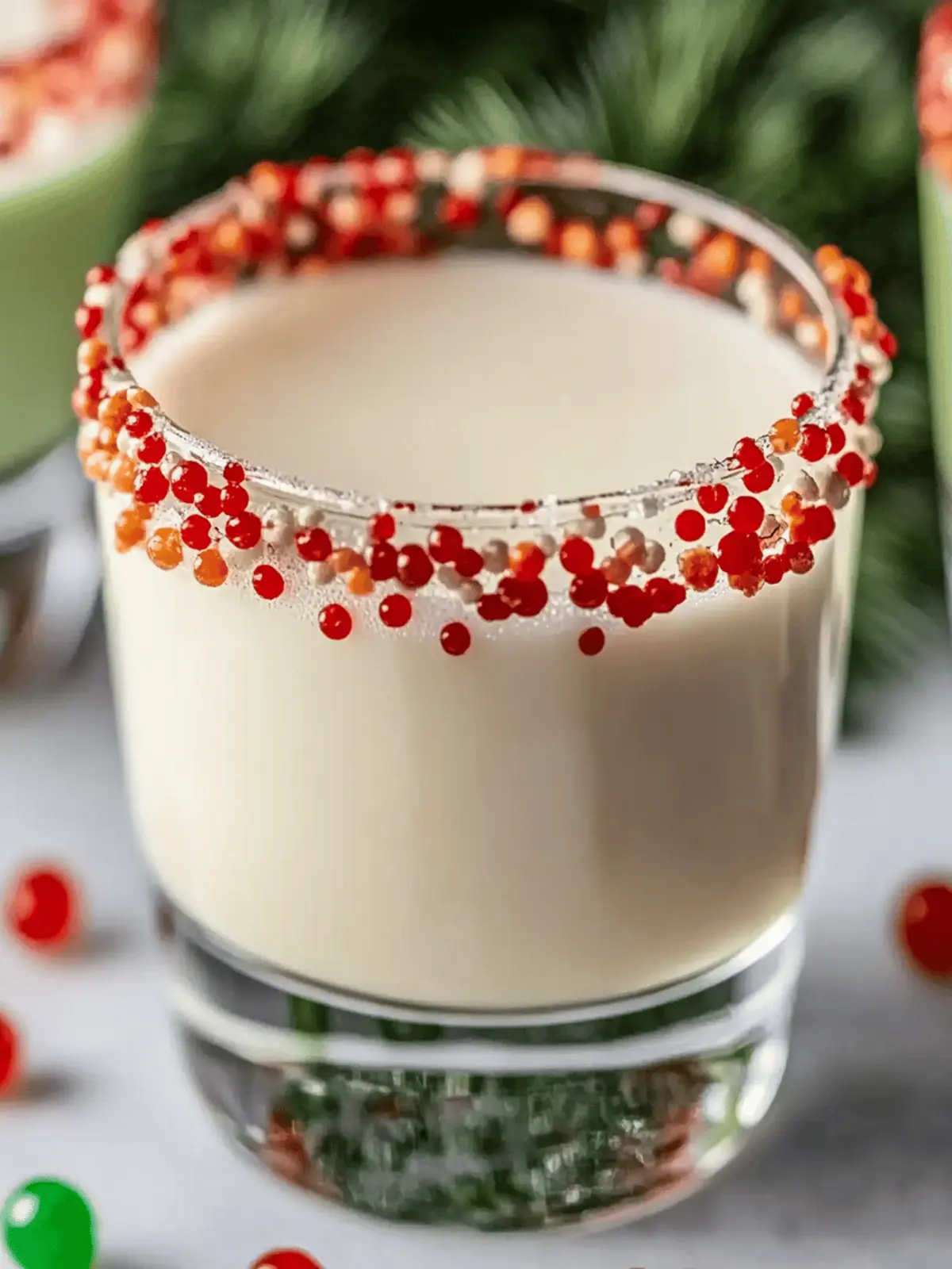 Weihnachtszuckerplätzchen-Shots