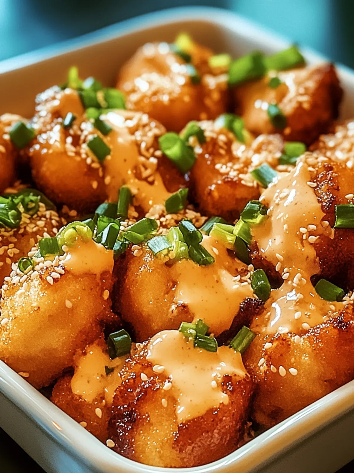 Bang Bang Hähnchen Auflauf