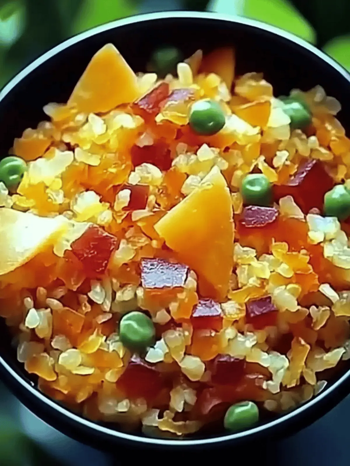 Hawaiianischer gebratener Reis