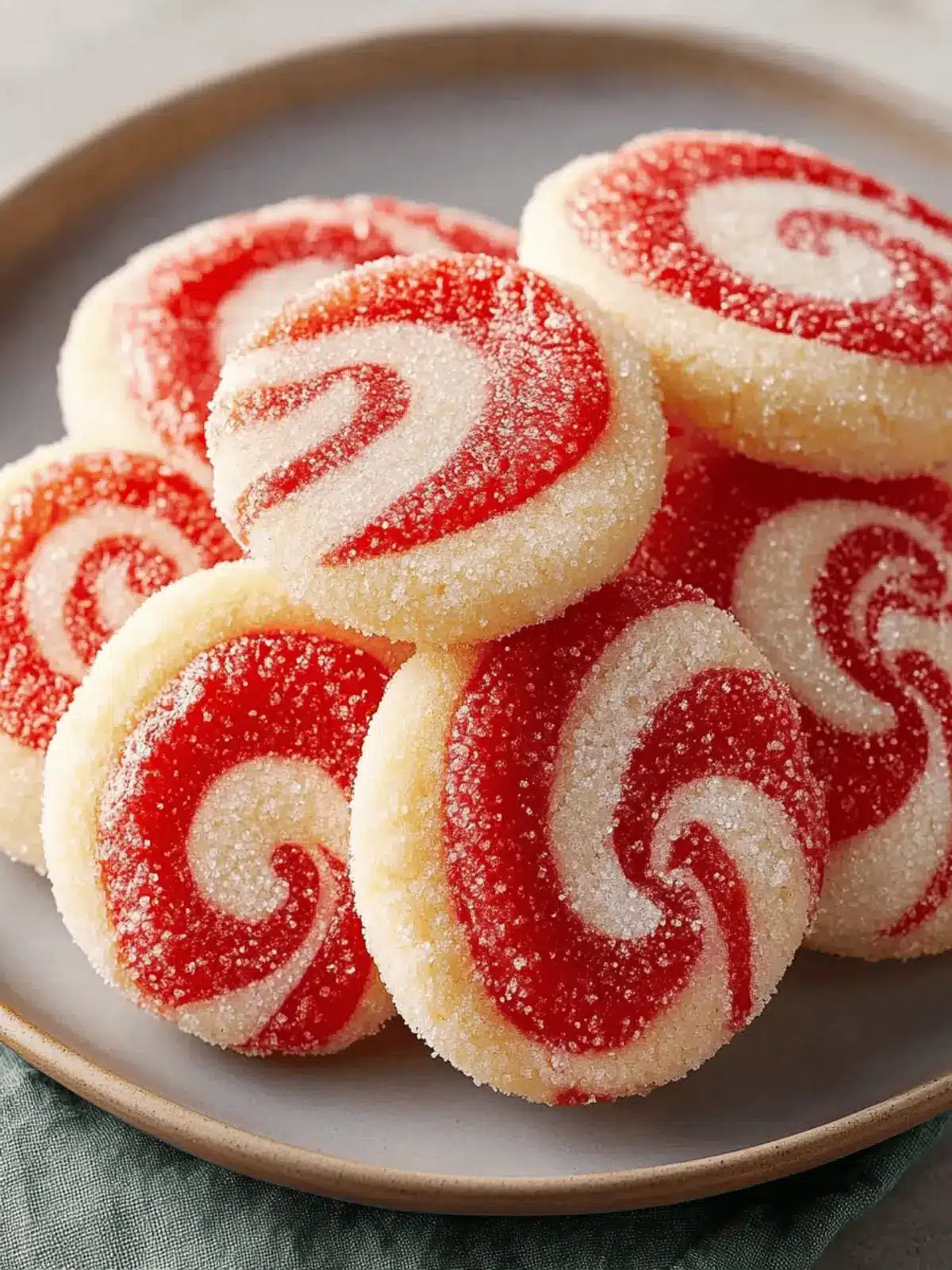 Himmlische spiralkekse