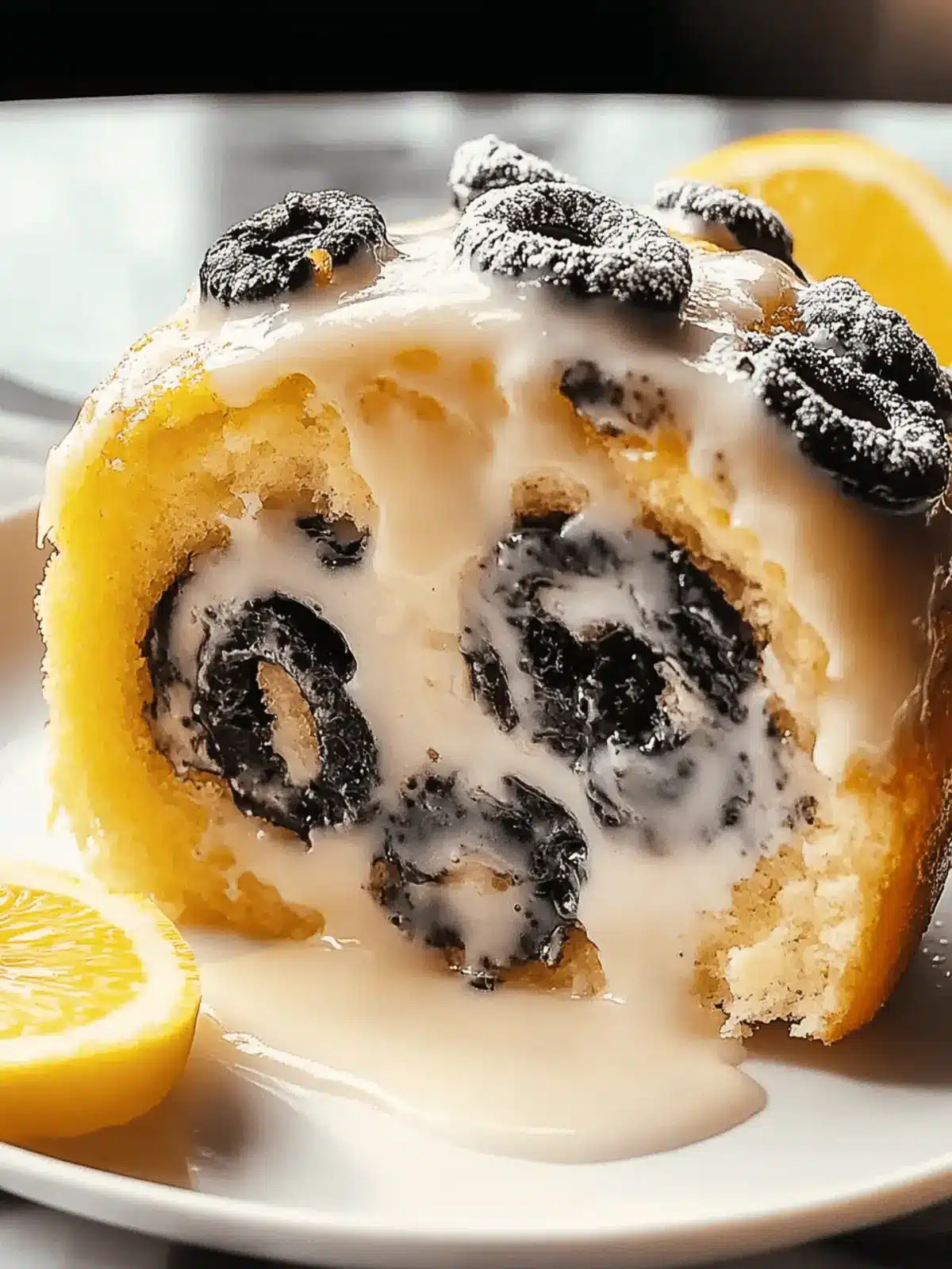 Oreo Zimtschnecken mit Frischkäseglasur