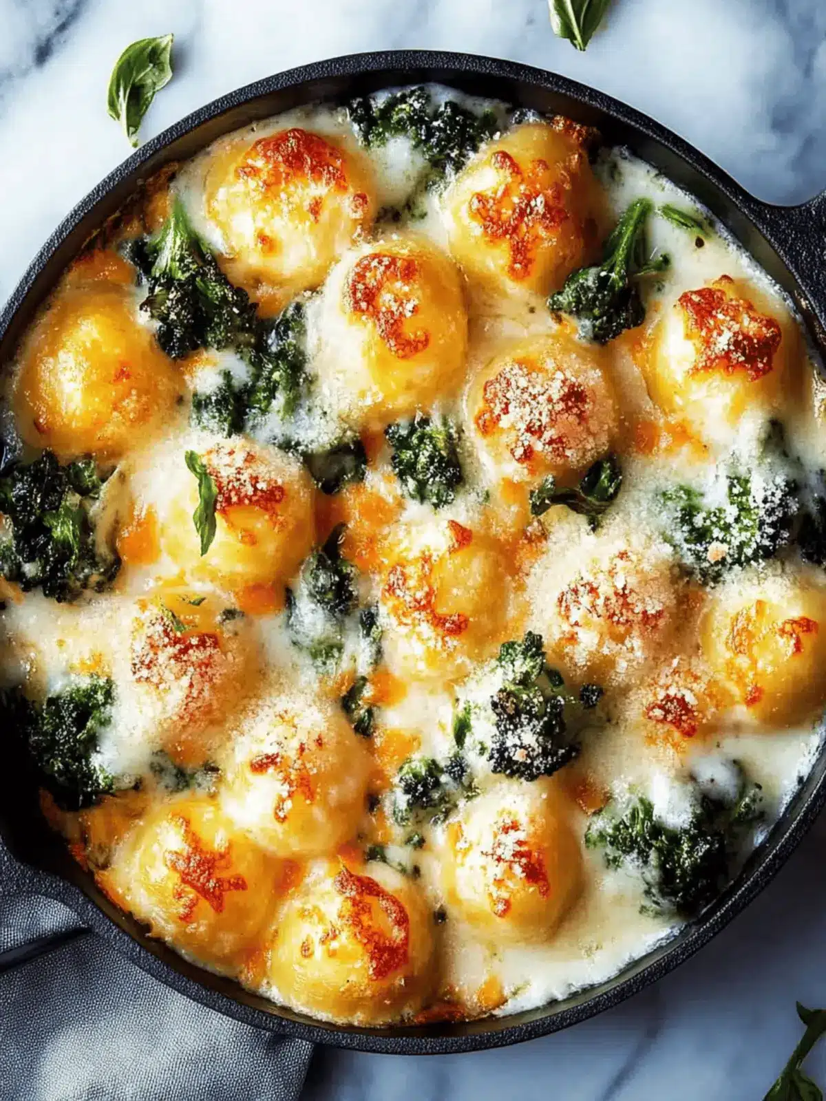 Brokkoli Gnocchi schnelles Abendessen